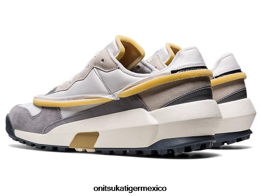 Onitsuka Tiger zapatos 4P8D6N330 blanco/chapa de roca unisexo corredor de mezcla