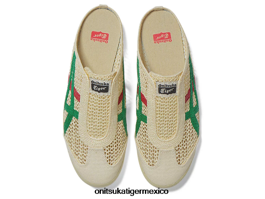 Onitsuka Tiger zapatos 4P8D6N34 crema/col rizada unisexo méxico 66 sabot