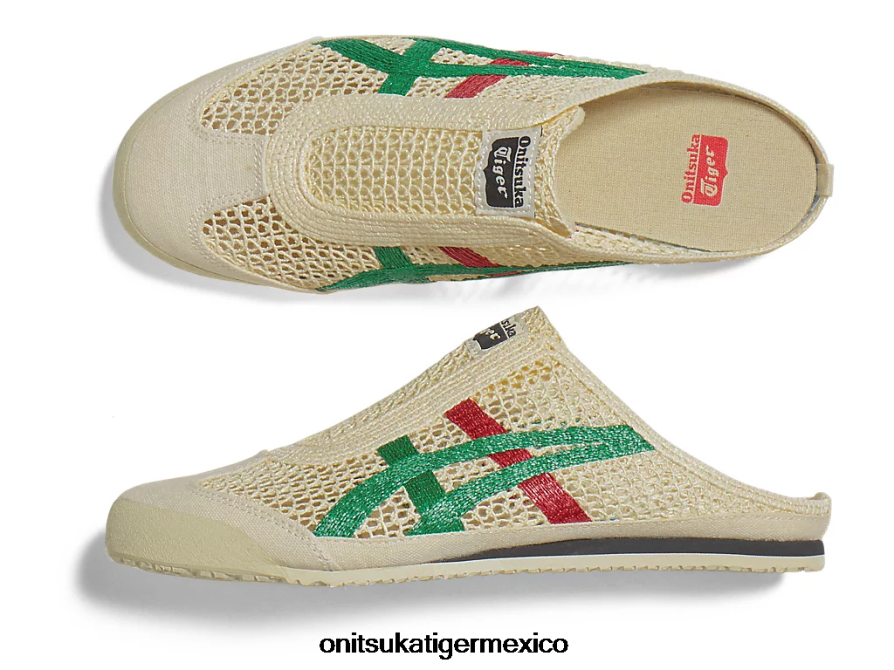 Onitsuka Tiger zapatos 4P8D6N34 crema/col rizada unisexo méxico 66 sabot