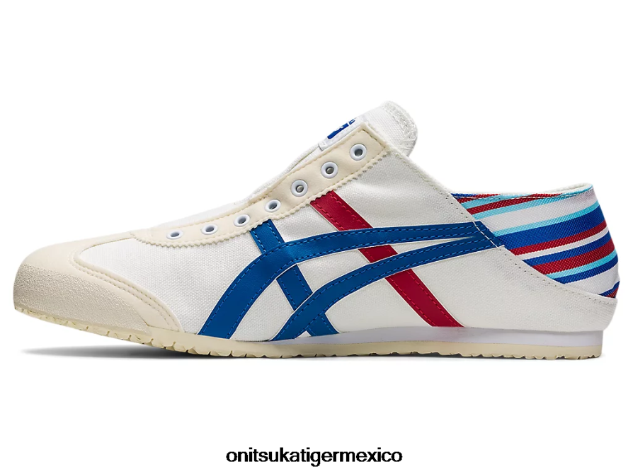 Onitsuka Tiger zapatos 4P8D6N341 blanco/azul clásico unisexo méxico 66 paraty