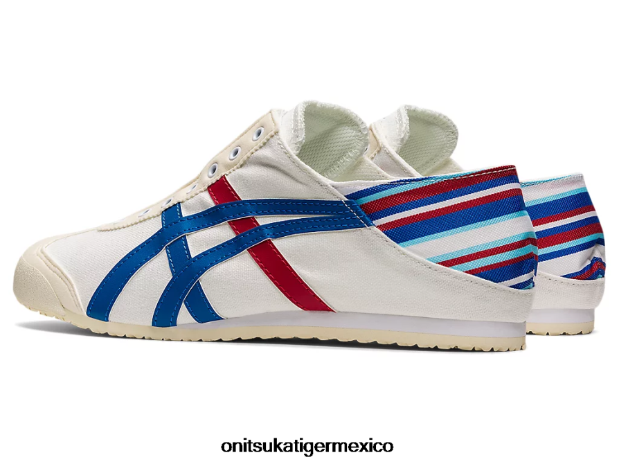 Onitsuka Tiger zapatos 4P8D6N341 blanco/azul clásico unisexo méxico 66 paraty