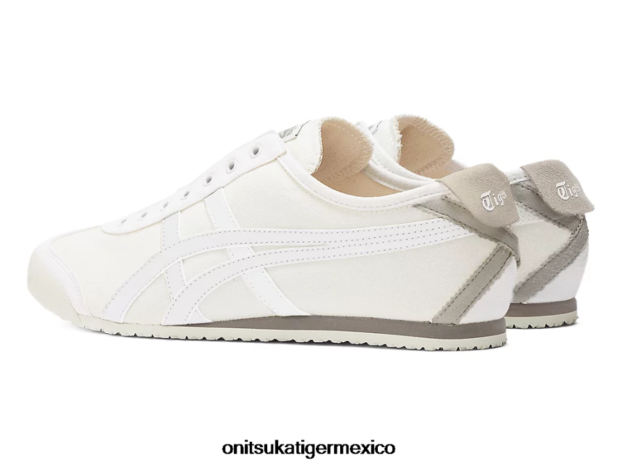 Onitsuka Tiger zapatos 4P8D6N35 blanco unisexo México 66 sin cordones