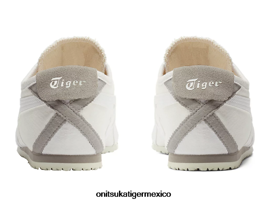 Onitsuka Tiger zapatos 4P8D6N35 blanco unisexo México 66 sin cordones