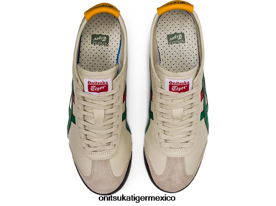 Onitsuka Tiger zapatos 4P8D6N354 abedul/verde unisexo México 66