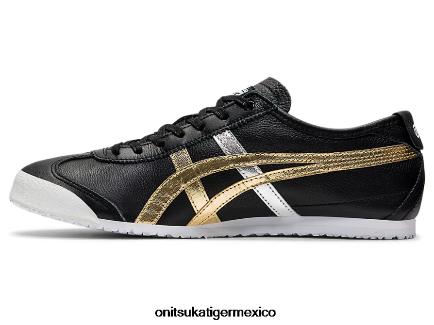 Onitsuka Tiger zapatos 4P8D6N357 oro negro unisexo México 66