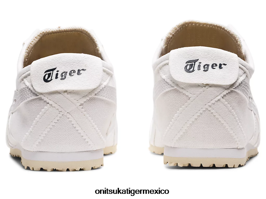 Onitsuka Tiger zapatos 4P8D6N359 blanco unisexo México 66 sin cordones