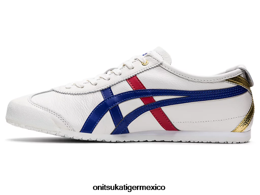 Onitsuka Tiger zapatos 4P8D6N363 blanco/azul oscuro unisexo México 66
