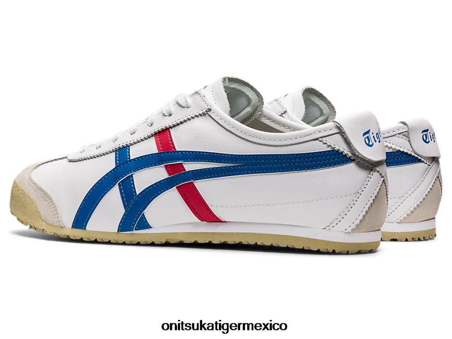 Onitsuka Tiger zapatos 4P8D6N365 blanco azul unisexo México 66