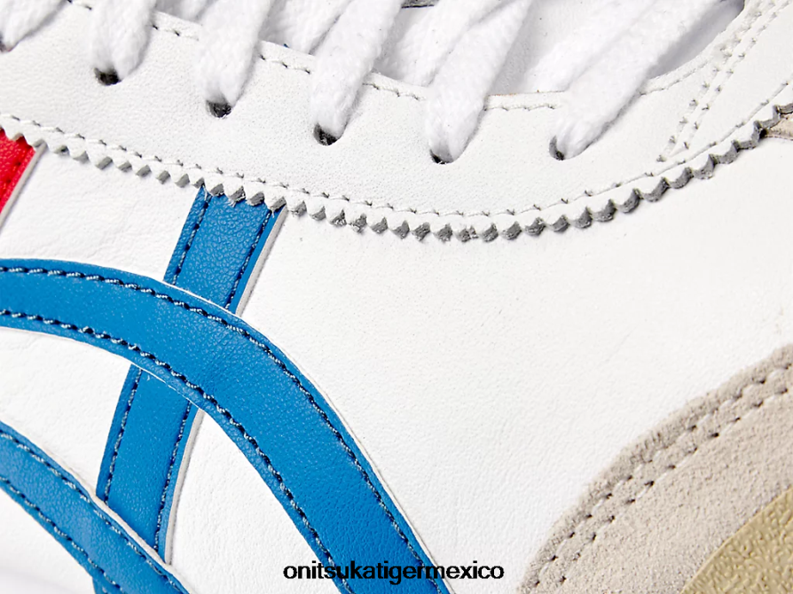 Onitsuka Tiger zapatos 4P8D6N365 blanco azul unisexo México 66