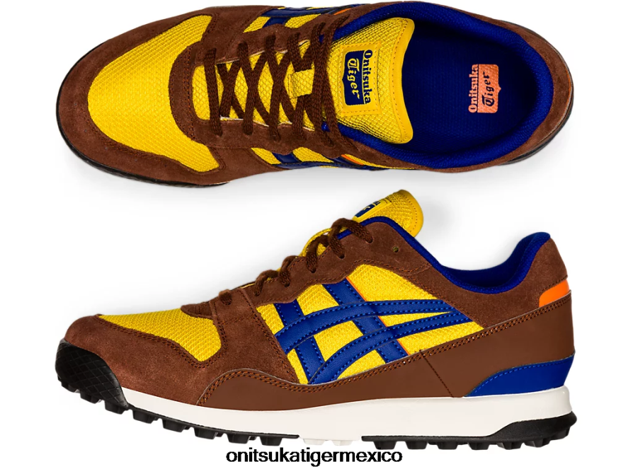 Onitsuka Tiger zapatos 4P8D6N42 amarillo cromo/azul de Prusia unisexo horizonte