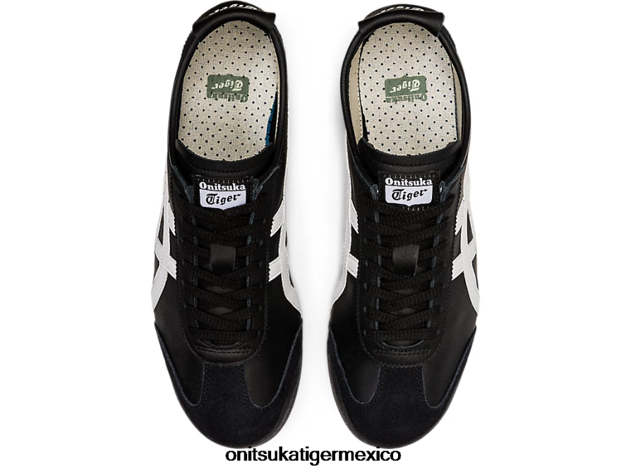 Onitsuka Tiger zapatos 4P8D6N46 blanco negro unisexo México 66