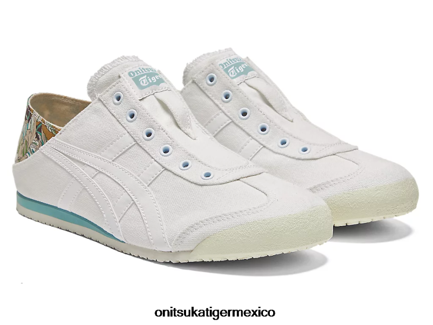 Onitsuka Tiger zapatos 4P8D6N48 blanco/acero claro unisexo méxico 66 paraty