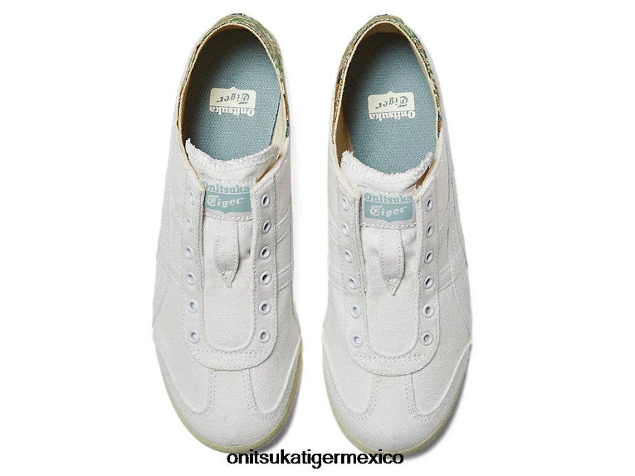 Onitsuka Tiger zapatos 4P8D6N48 blanco/acero claro unisexo méxico 66 paraty