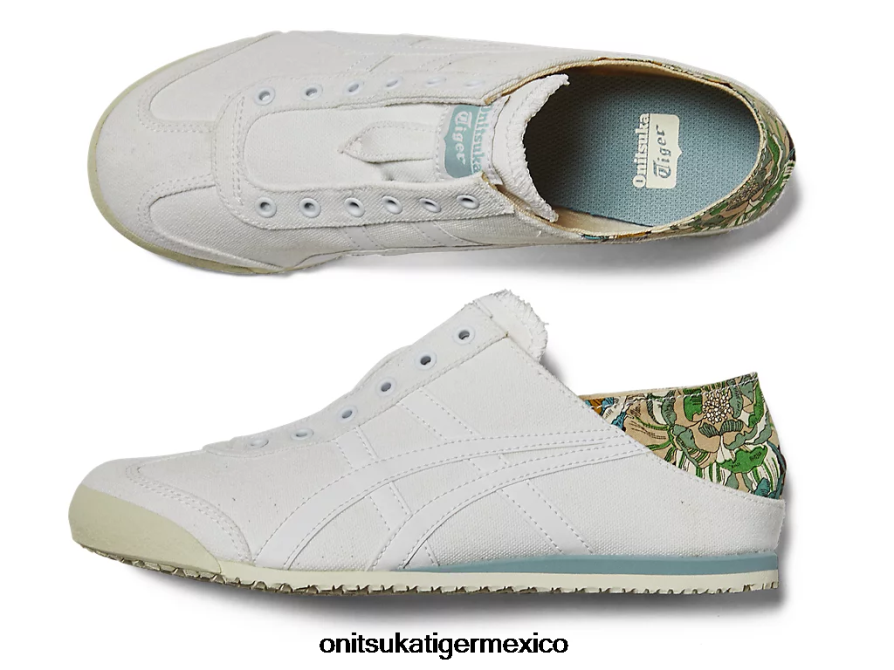 Onitsuka Tiger zapatos 4P8D6N48 blanco/acero claro unisexo méxico 66 paraty