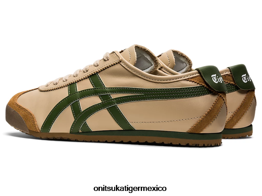 Onitsuka Tiger zapatos 4P8D6N5 beige/verde hierba unisexo México 66