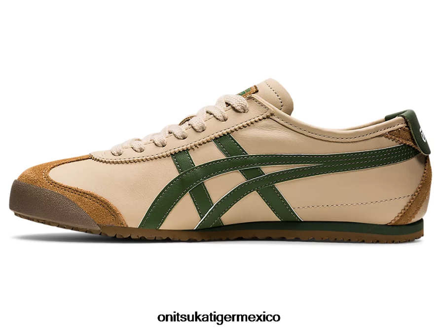 Onitsuka Tiger zapatos 4P8D6N5 beige/verde hierba unisexo México 66