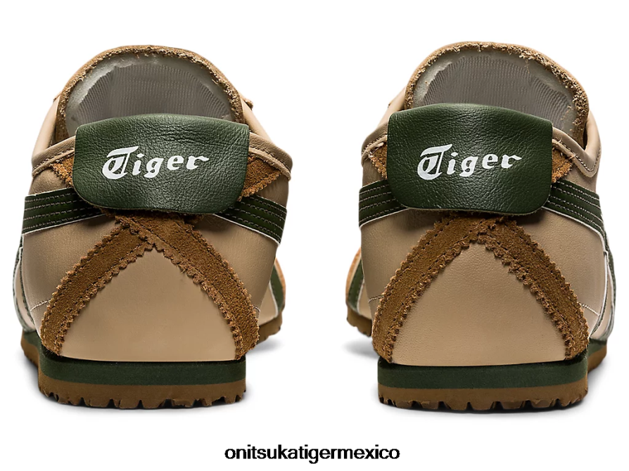 Onitsuka Tiger zapatos 4P8D6N5 beige/verde hierba unisexo México 66