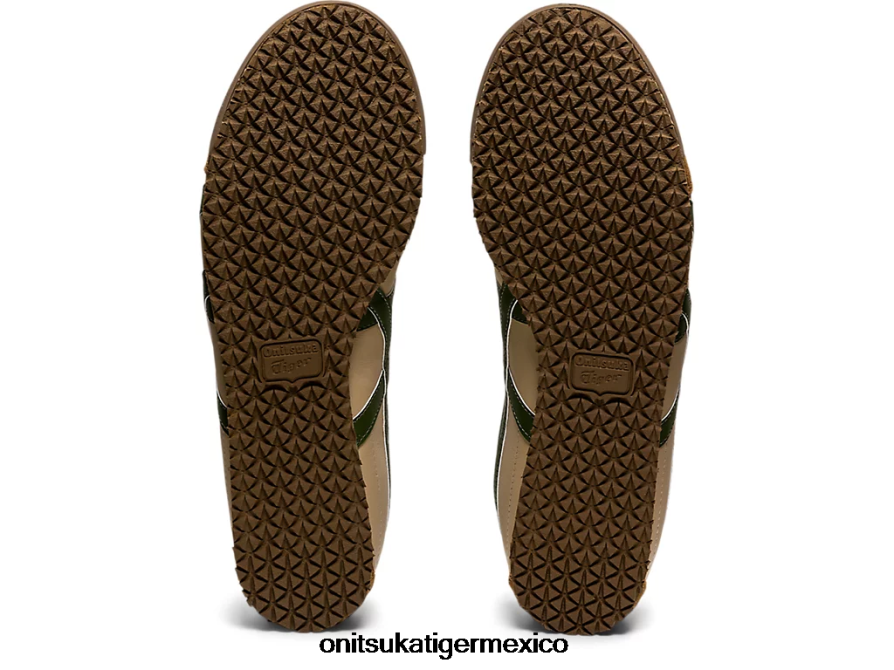 Onitsuka Tiger zapatos 4P8D6N5 beige/verde hierba unisexo México 66