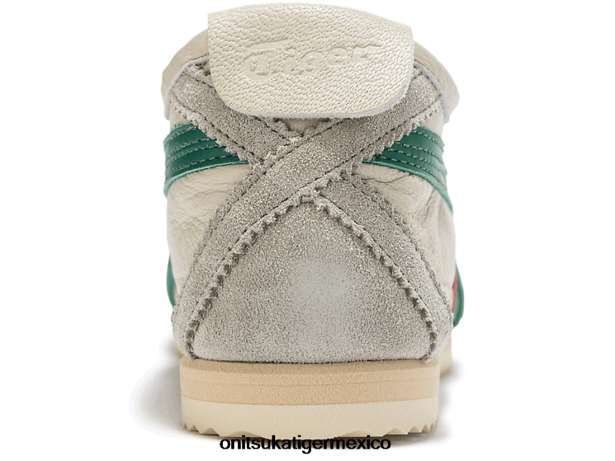 Onitsuka Tiger zapatos 4P8D6N532 crema/verde mujer México 66 de lujo