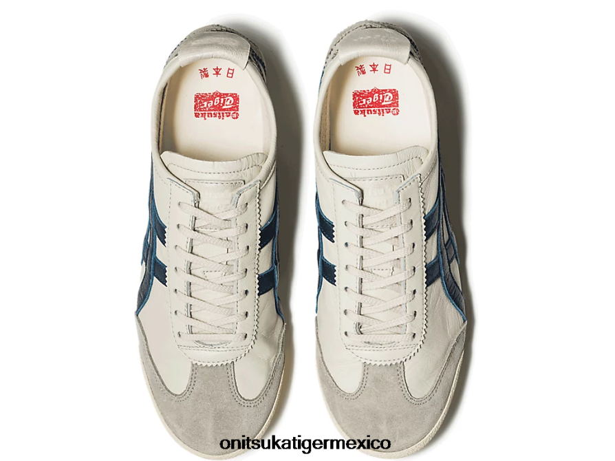 Onitsuka Tiger zapatos 4P8D6N533 abedul/azul índigo mujer México 66 de lujo