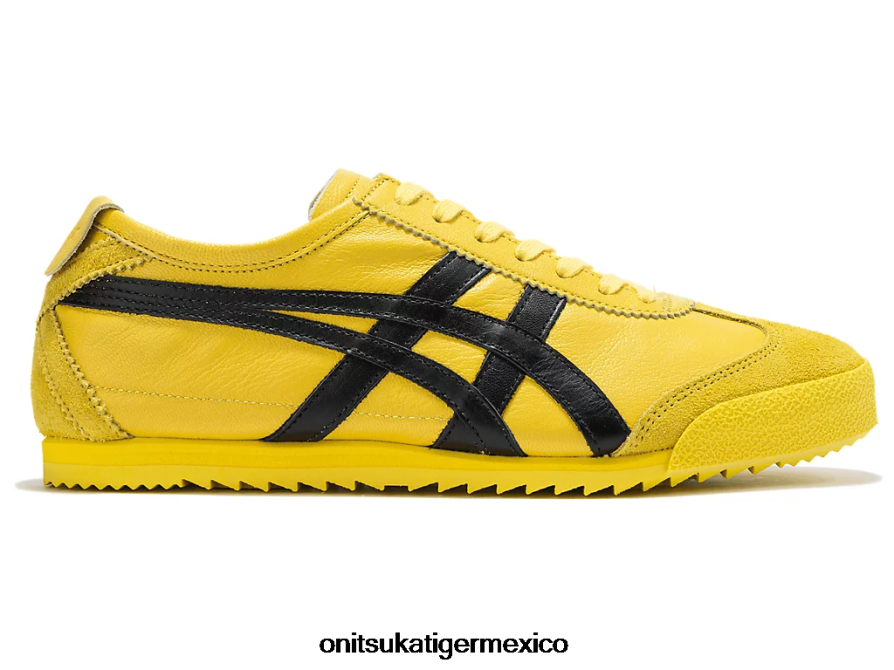 Onitsuka Tiger zapatos 4P8D6N534 tai chi amarillo/negro mujer México 66 de lujo