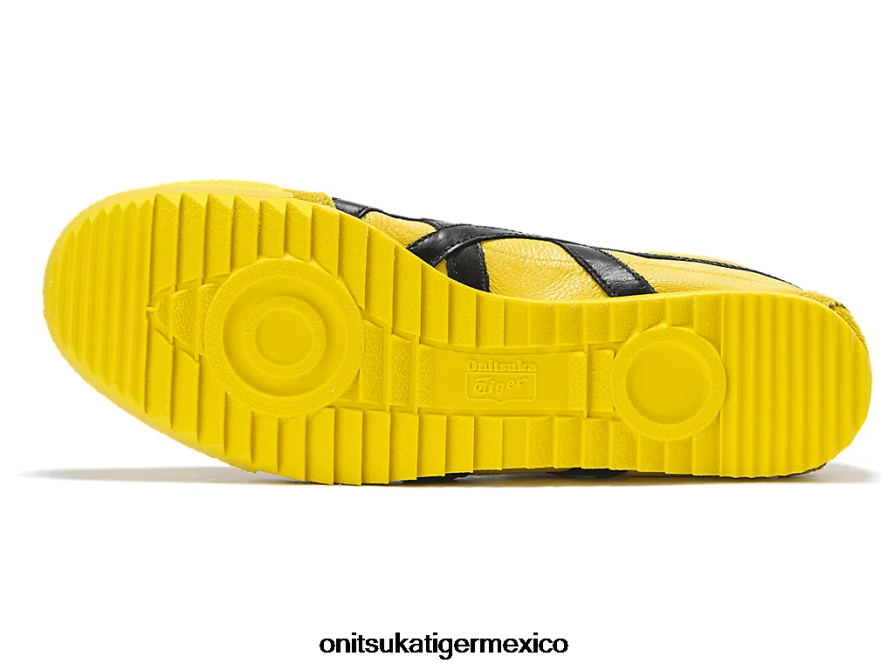 Onitsuka Tiger zapatos 4P8D6N534 tai chi amarillo/negro mujer México 66 de lujo