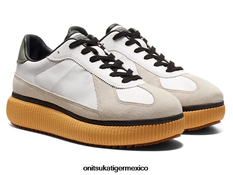 Onitsuka Tiger zapatos 4P8D6N536 blanco/verde liquen unisexo delicia