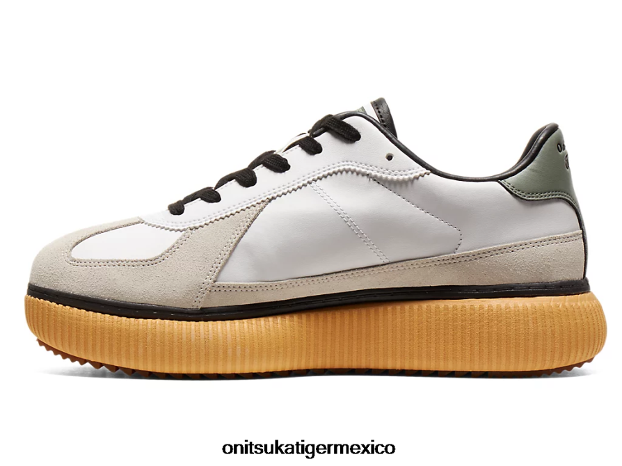 Onitsuka Tiger zapatos 4P8D6N536 blanco/verde liquen unisexo delicia