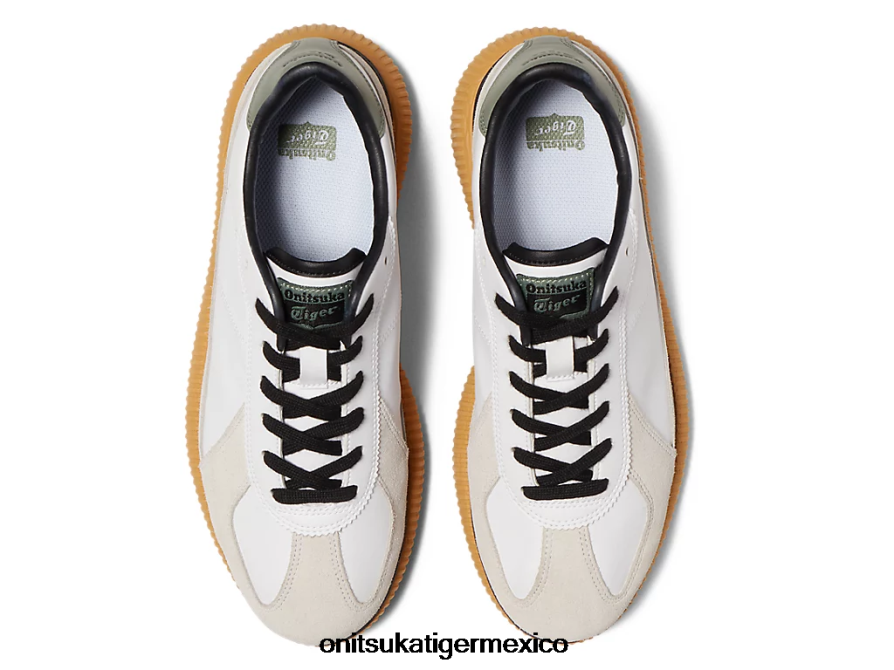 Onitsuka Tiger zapatos 4P8D6N536 blanco/verde liquen unisexo delicia