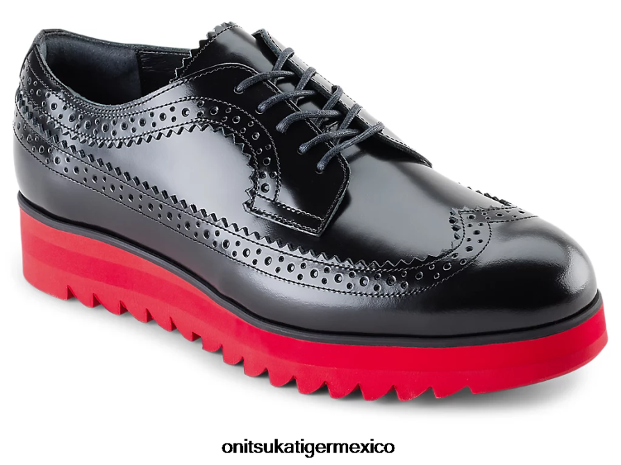 Onitsuka Tiger zapatos 4P8D6N539 negro/rojo clásico mujer acento irlandés