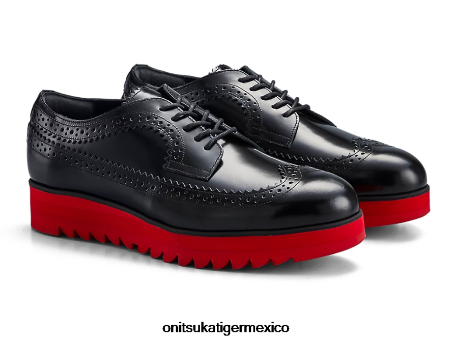 Onitsuka Tiger zapatos 4P8D6N539 negro/rojo clásico mujer acento irlandés