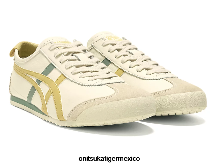 Onitsuka Tiger zapatos 4P8D6N54 crema/marrón mineral unisexo México 66