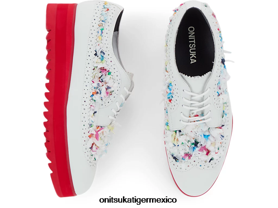 Onitsuka Tiger zapatos 4P8D6N543 blanco mujer acento irlandés