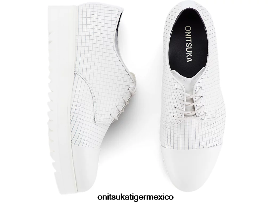 Onitsuka Tiger zapatos 4P8D6N545 blanco mujer derby