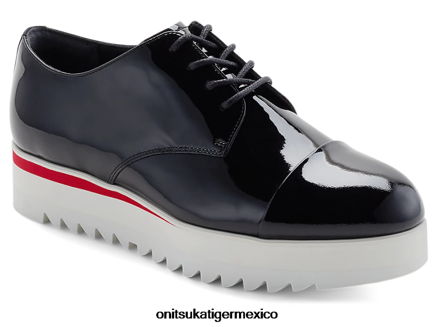 Onitsuka Tiger zapatos 4P8D6N546 negro mujer derby