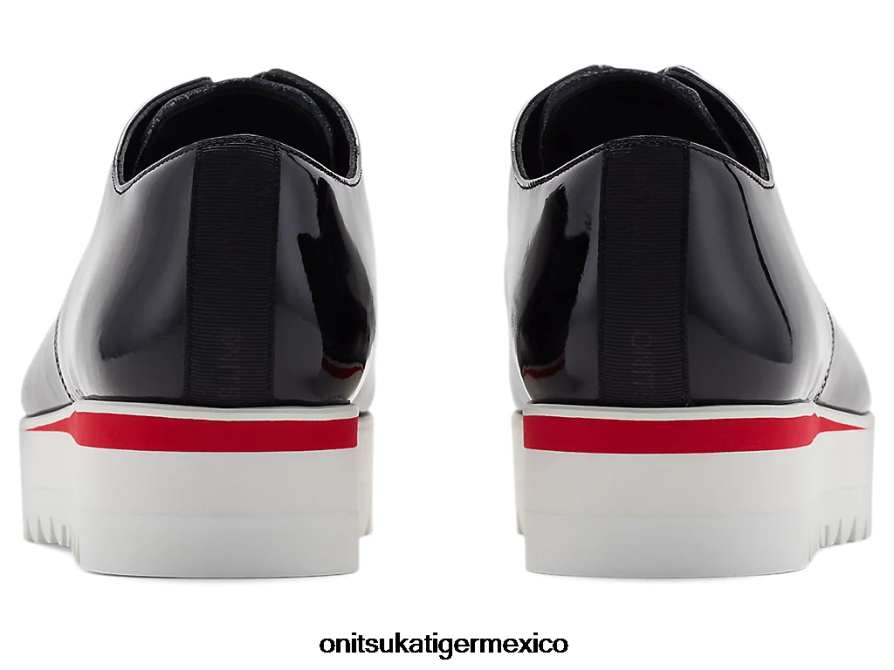 Onitsuka Tiger zapatos 4P8D6N546 negro mujer derby