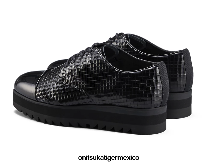 Onitsuka Tiger zapatos 4P8D6N547 negro mujer derby