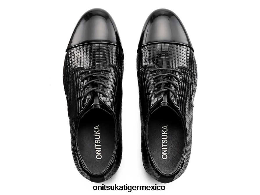 Onitsuka Tiger zapatos 4P8D6N547 negro mujer derby