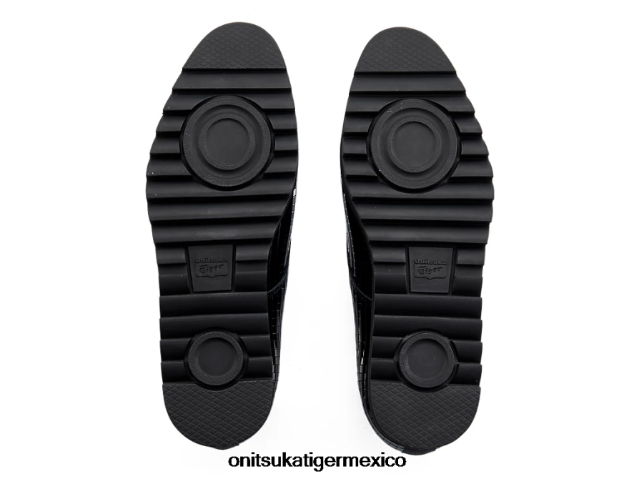 Onitsuka Tiger zapatos 4P8D6N547 negro mujer derby