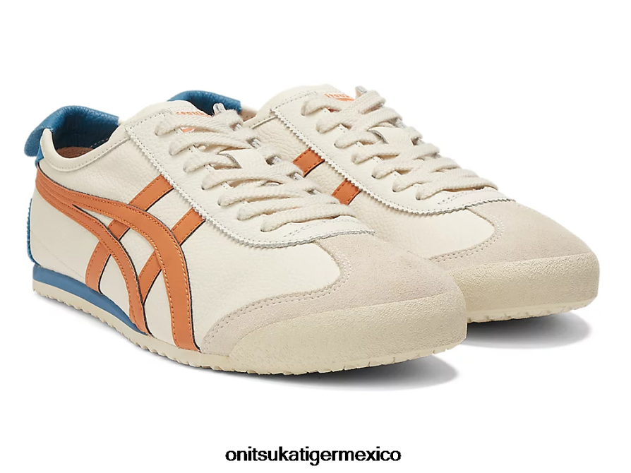 Onitsuka Tiger zapatos 4P8D6N55 crema/naranja óxido unisexo México 66