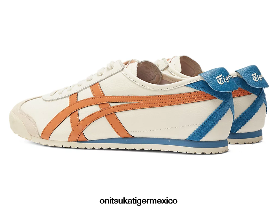 Onitsuka Tiger zapatos 4P8D6N55 crema/naranja óxido unisexo México 66