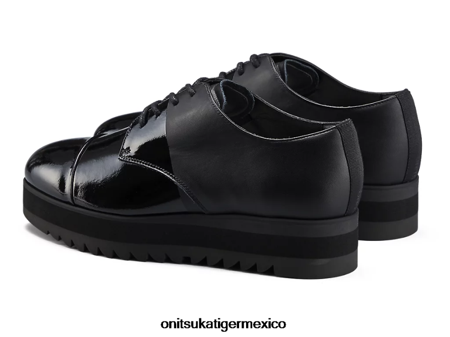 Onitsuka Tiger zapatos 4P8D6N550 negro mujer derby