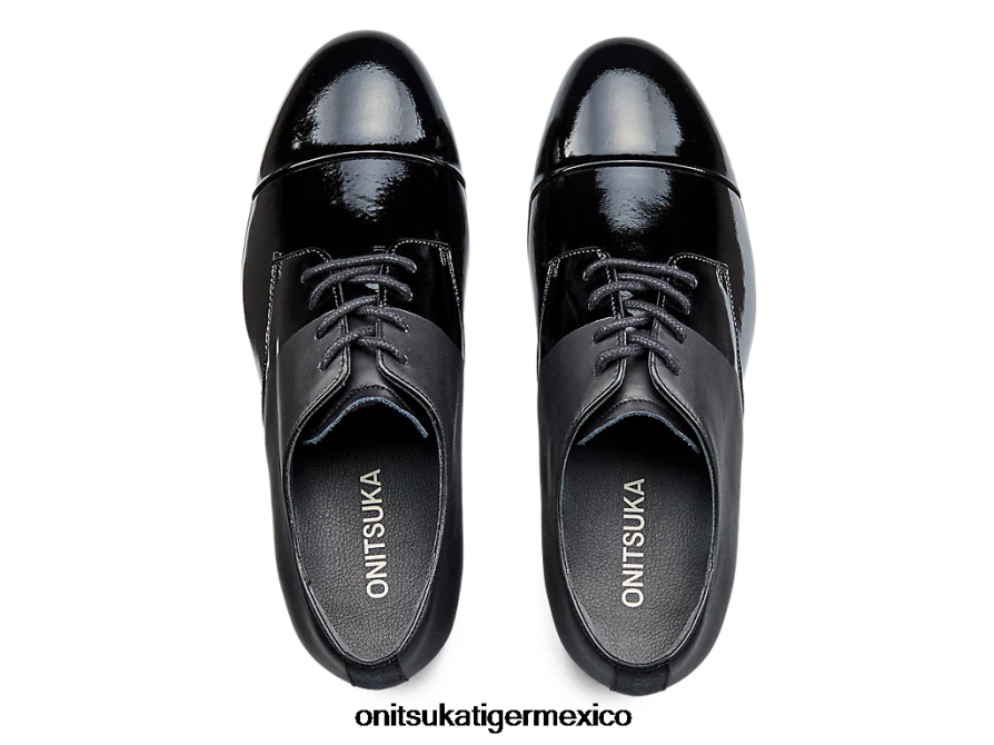 Onitsuka Tiger zapatos 4P8D6N550 negro mujer derby