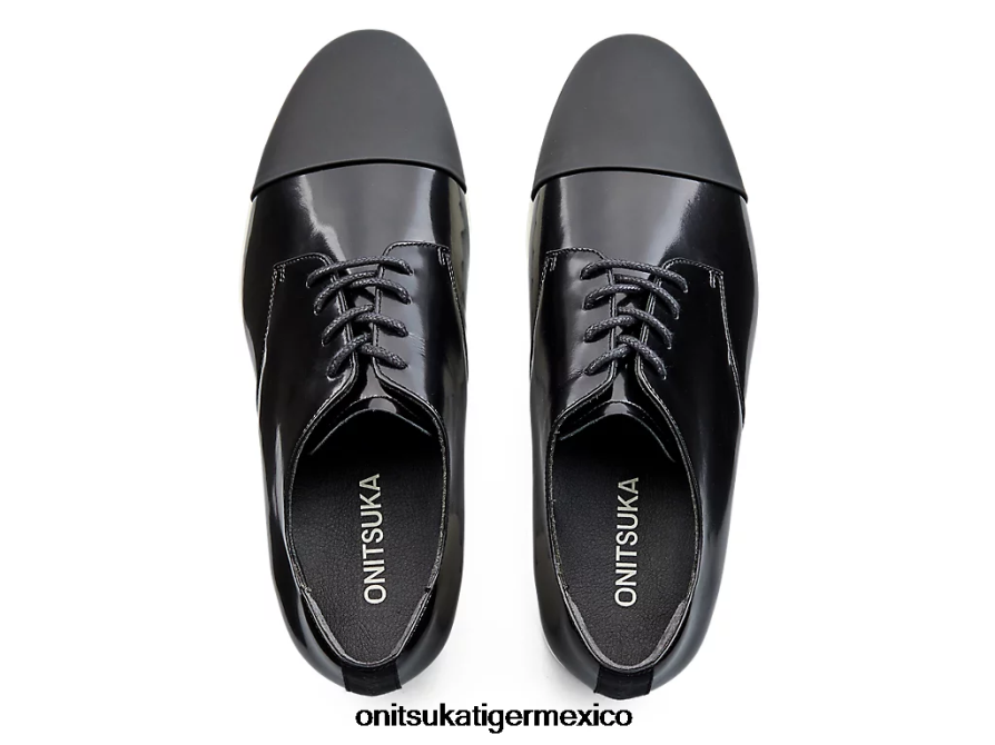 Onitsuka Tiger zapatos 4P8D6N553 negro mujer derby
