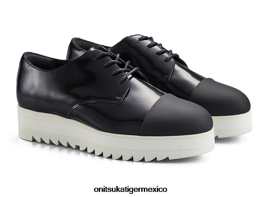 Onitsuka Tiger zapatos 4P8D6N553 negro mujer derby