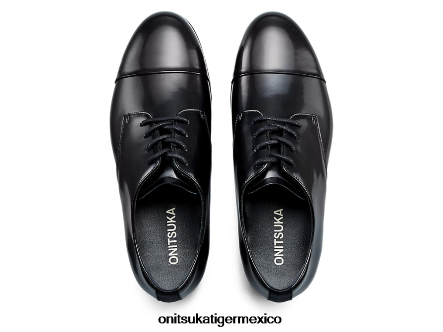 Onitsuka Tiger zapatos 4P8D6N556 negro/rojo clásico mujer derby