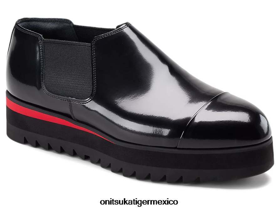 Onitsuka Tiger zapatos 4P8D6N557 negro/rojo clásico mujer bota lateral gore lo
