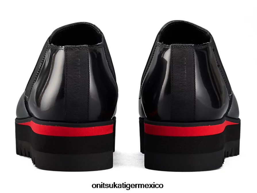 Onitsuka Tiger zapatos 4P8D6N557 negro/rojo clásico mujer bota lateral gore lo
