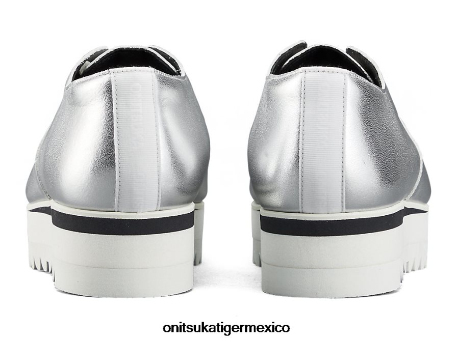 Onitsuka Tiger zapatos 4P8D6N559 plata mujer cordones