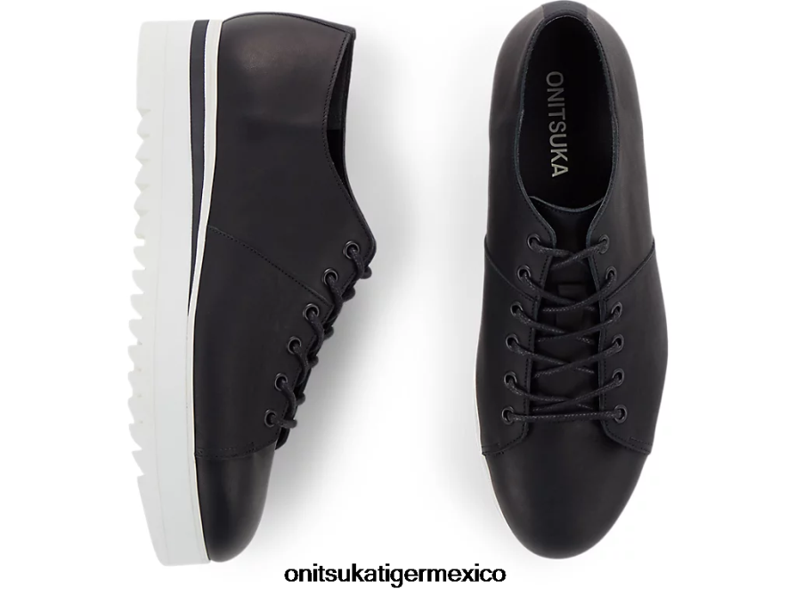 Onitsuka Tiger zapatos 4P8D6N561 negro mujer cordones